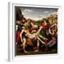 Raphael and 'the Deposition "Pala Baglione"', 1507, Oil On Wood, 184 X 176 Cm-null-Framed Giclee Print