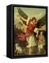 Raphael and Tobias, 1507-8-Titian (Tiziano Vecelli)-Framed Stretched Canvas