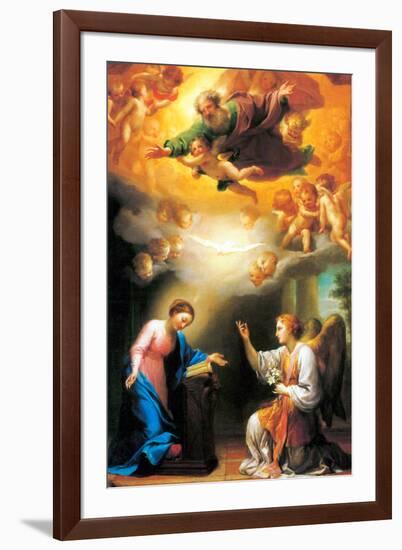 Raphael Annunciation-null-Framed Art Print