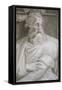 Raphael figure from the Room of the Segnatura-null-Framed Stretched Canvas