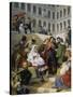 Raphael in the Vatican-Emile Jean Horace Vernet-Stretched Canvas