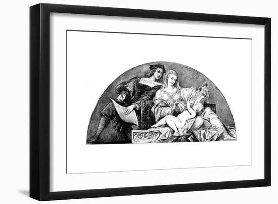 Raphael, Italian Renaissance Artist, C1880-1882-Hans Makart-Framed Premium Giclee Print