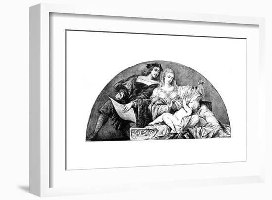 Raphael, Italian Renaissance Artist, C1880-1882-Hans Makart-Framed Giclee Print