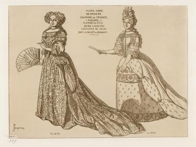 Costumes De Cour, Marie Anne De Baviere
