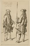 Marshal of Tallard and Mr Laubanie at Camp before the Battle of Landau, November 1703-Raphael Jacquemin-Giclee Print