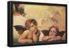 Raphael (Little Angels) Art Poster Print-null-Framed Poster