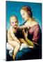Raphael Madonna Cowper Art Print Poster-null-Mounted Poster