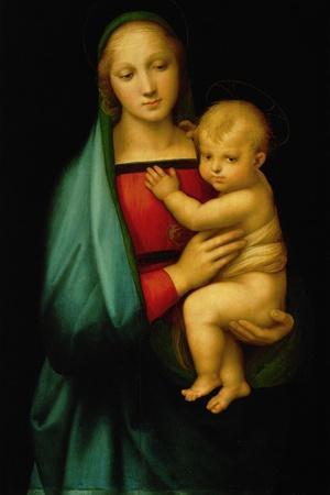 Madonna "del Granduca" - the Madonna of the Grandduke. Painted 1506