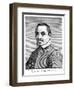 Raphael Menicucius-Claude Mellan-Framed Art Print