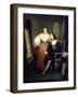Raphael Painting Fornarina-Felice Schiavoni-Framed Giclee Print