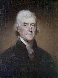 Thomas Jefferson-Raphael Peale-Framed Stretched Canvas