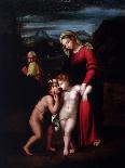 Holy Family-Raphael Raphael-Framed Giclee Print