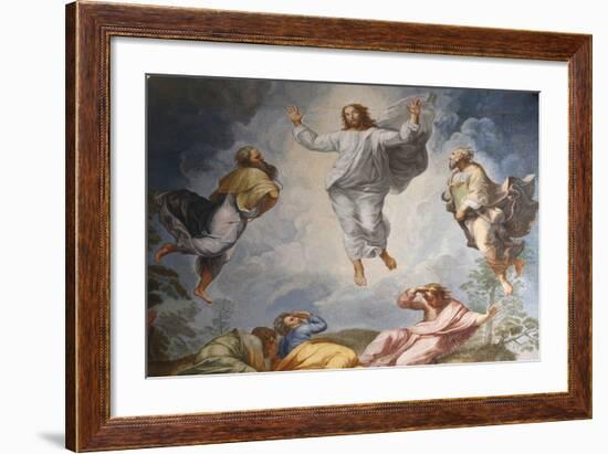 Raphael's Oil Painting of the Resurrection of Jesus-Godong-Framed Photographic Print