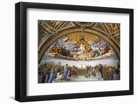 Raphael's Rooms, Disputation of the Holy Sacrament, Vatican Museum, Rome, Lazio-Godong-Framed Photographic Print