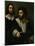 Raphael (Self-Portrait) and His Fencing Master-Raphael-Mounted Giclee Print
