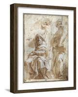 Raphael: Study, C1510-Raphael-Framed Giclee Print