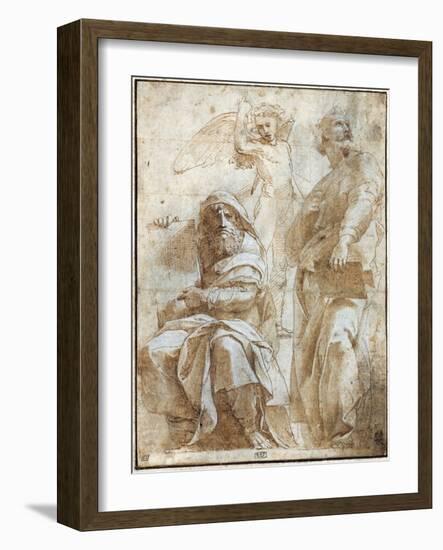 Raphael: Study, C1510-Raphael-Framed Giclee Print