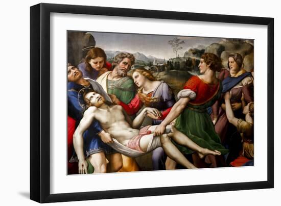 Raphael, the Deposition of Christ-Raphael-Framed Giclee Print