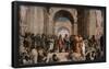 Raphael (The School of Athens) Art Poster Print-null-Framed Poster