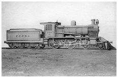 Tank Engine, Steam Locomotive Built by Kerr, Stuart and Co, Early 20th Century-Raphael Tuck-Giclee Print