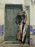 An Eastern Doorway: at the Moslem Chief's Door, 1887-Raphael Von Ambros-Stretched Canvas