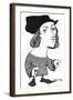 Raphael-Gary Brown-Framed Giclee Print