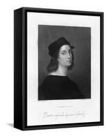 Raphael-W Holl-Framed Stretched Canvas