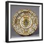 Raphaelesque Decorated Plate with Coat of Arms of Duchy of Urbino-null-Framed Giclee Print