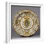 Raphaelesque Decorated Plate with Coat of Arms of Duchy of Urbino-null-Framed Giclee Print