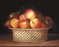 Bowl of Peaches-Raphaelle Peale-Giclee Print