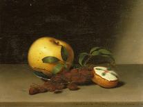 Still Life - Basket of Peaches-Raphaelle Peale-Premium Giclee Print