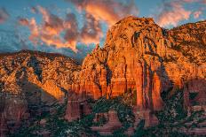 Sedona Canyon at Sunset-raphoto-Framed Stretched Canvas