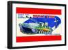 Rapid Fire Dual Barrell Space Tank-null-Framed Art Print