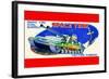 Rapid Fire Dual Barrell Space Tank-null-Framed Art Print