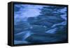 Rapids Downstream In Slow Motion-Anthony Paladino-Framed Stretched Canvas