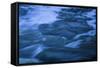 Rapids Downstream In Slow Motion-Anthony Paladino-Framed Stretched Canvas