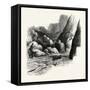 Rapids of Labrador, Canada, 1870s-null-Framed Stretched Canvas