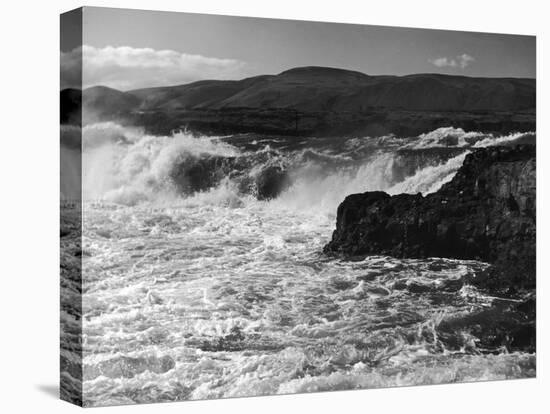 Rapids on the Columbia River-Alfred Eisenstaedt-Stretched Canvas