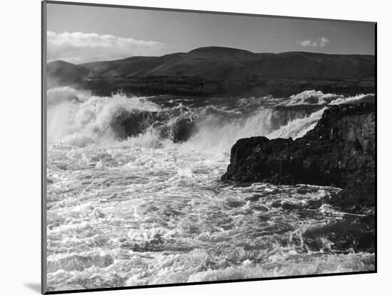 Rapids on the Columbia River-Alfred Eisenstaedt-Mounted Photographic Print