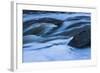 Rapids With Boulder-Anthony Paladino-Framed Giclee Print