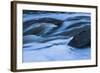 Rapids With Boulder-Anthony Paladino-Framed Giclee Print