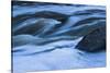 Rapids With Boulder-Anthony Paladino-Stretched Canvas