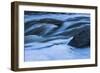 Rapids With Boulder-Anthony Paladino-Framed Giclee Print