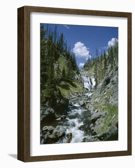 Rapids, Yellowstone National Park, Unesco World Heritage Site, Wyoming, USA-Jane O'callaghan-Framed Photographic Print