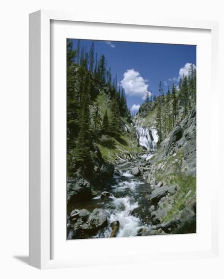 Rapids, Yellowstone National Park, Unesco World Heritage Site, Wyoming, USA-Jane O'callaghan-Framed Photographic Print