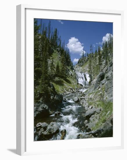 Rapids, Yellowstone National Park, Unesco World Heritage Site, Wyoming, USA-Jane O'callaghan-Framed Photographic Print