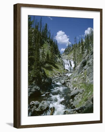 Rapids, Yellowstone National Park, Unesco World Heritage Site, Wyoming, USA-Jane O'callaghan-Framed Photographic Print