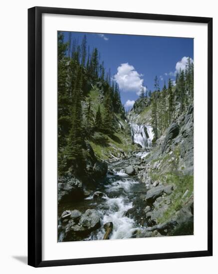 Rapids, Yellowstone National Park, Unesco World Heritage Site, Wyoming, USA-Jane O'callaghan-Framed Photographic Print