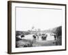 Rappahannock River, VA, Black Fugitives Crossing River, Civil War-Lantern Press-Framed Art Print