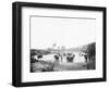 Rappahannock River, VA, Black Fugitives Crossing River, Civil War-Lantern Press-Framed Art Print